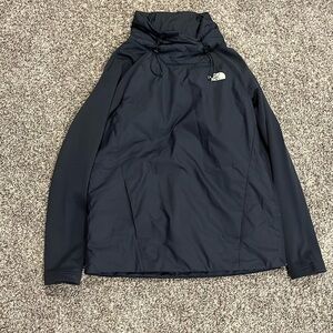 The north face primaloft pullover jacket woman’s small blue